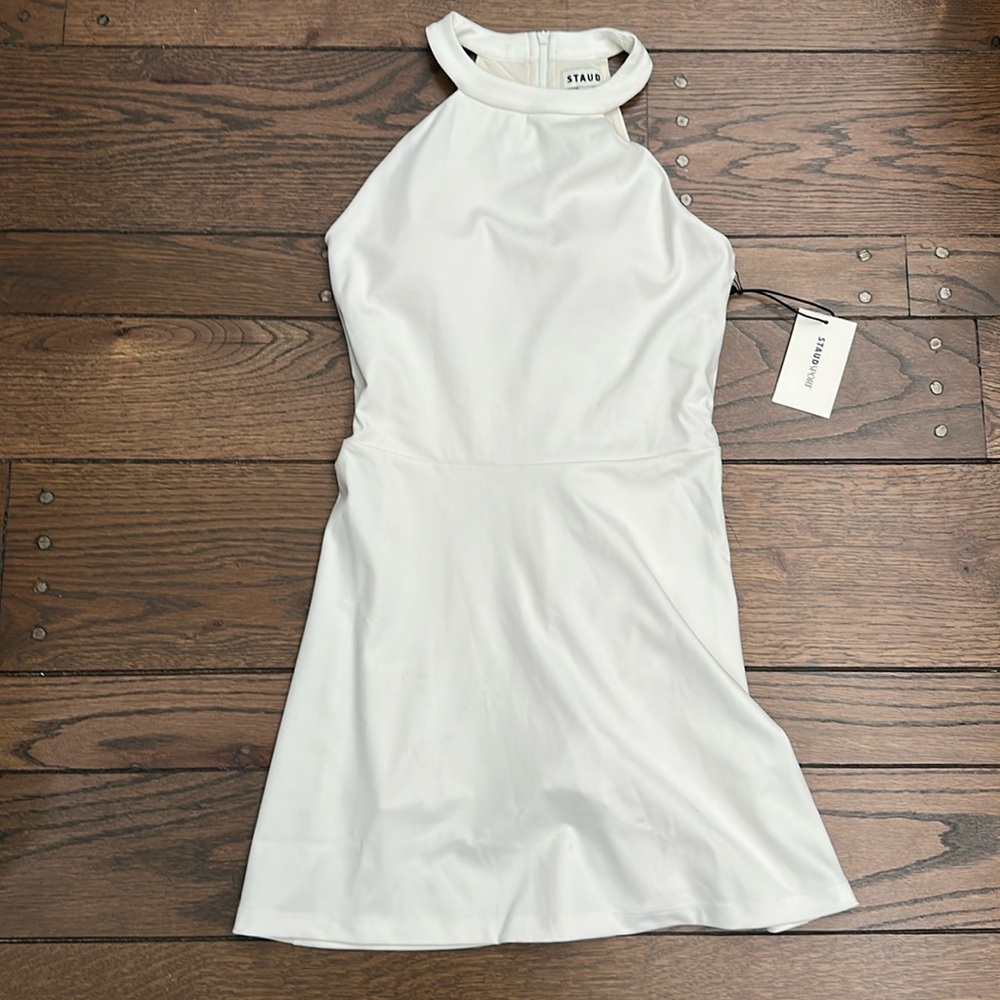 NWT Staud Halter Tennis Dress - Picture 1 of 6